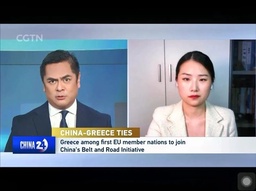 媒体视野｜我院王玏老师接受CGTN采访 就希腊成为首批加入中国 "一带一路 "倡议的欧盟成员国发表评论