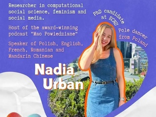 政院学子｜我院波兰籍博士研究生URBAN NADIA WERONIKA 将受邀参加上纽大xTed演讲