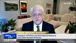 媒体视野｜马奥尼教授参与CGTN Africa Live时政栏目