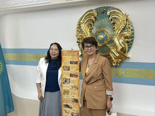 我校哈萨克斯坦研究中心主任王海燕受邀赴阿拉木图参会、访问